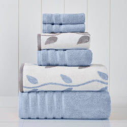 Hodapp 6 Piece 100% Cotton Towel Set